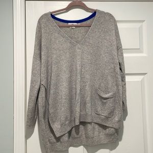 Vineyard Vines Gray Cashmere Sweater